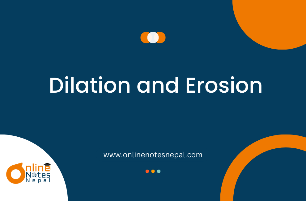 Dilation and Erosion